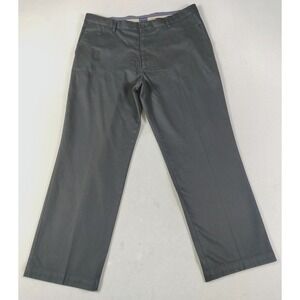 Dockers Pants Mens 38 Black Flex‎ Comfort Classic Fit Stretch Chino Khakis Work